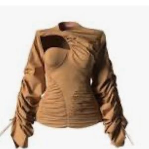 Hanifa Veronique Blouse Size Medium